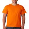 Cotton 6 oz. Pocket T-Shirt (G230) Safety Orange, M (Pack of 12) view 2