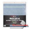 BCW Resealable 12-Inch Vinyl Record Bags - 100 Pack | Archival Safe Polypropylene Sleeves for Single & Double LPs | Acid-Free with Resealable Strip & Flap Record Bag | Record Protective Bags view 1