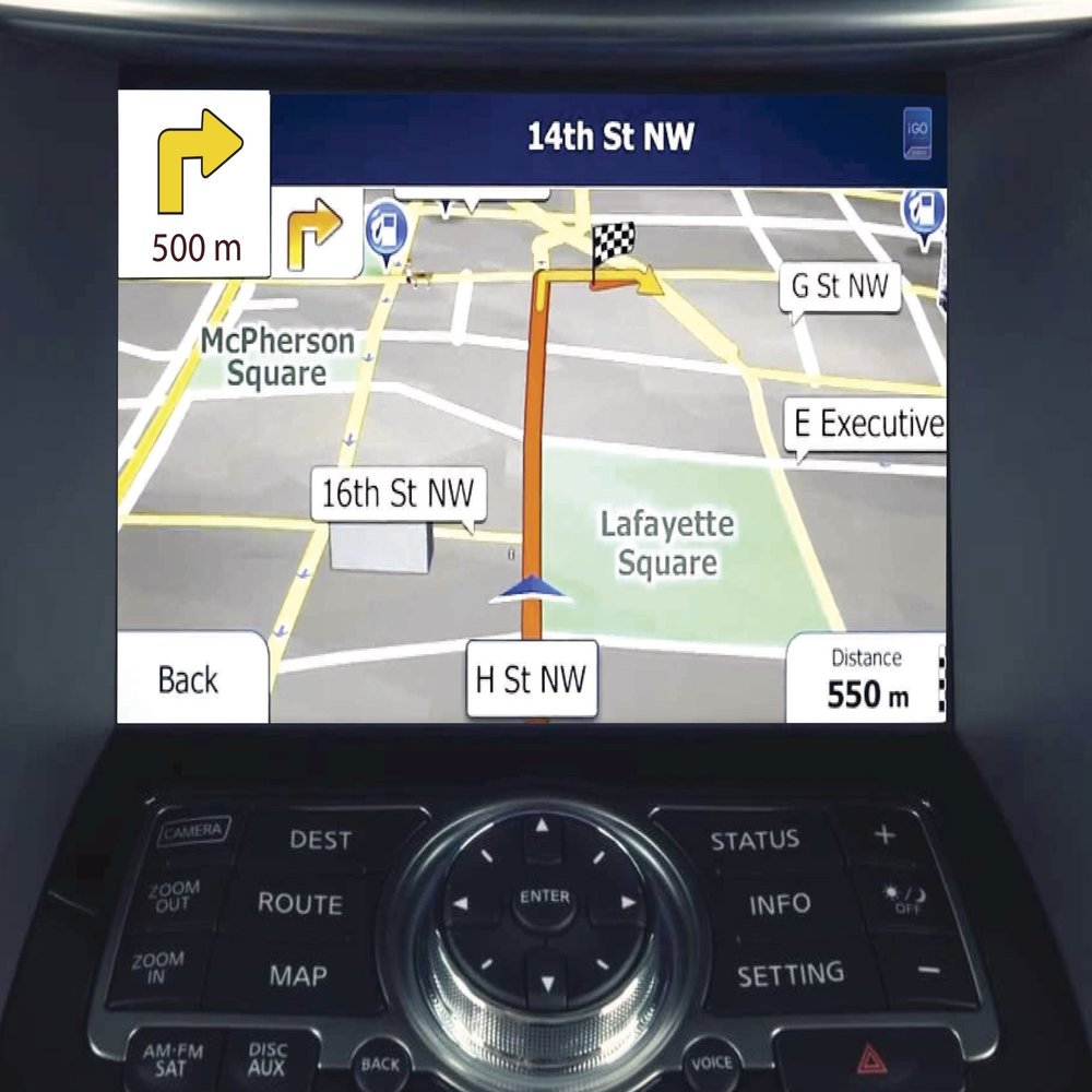 Automotive Integrated Electronics (NAV-INF1) Navigation Interface Kit for select INFINITI with 7" LCD