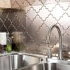 FASDE Monaco Decorative Vinyl Backsplash 15 sq ft Kit in Brushed Nickel view 3