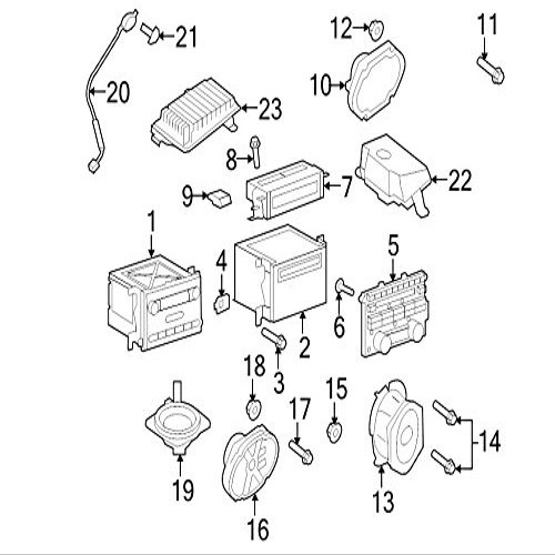 Ford CL3Z-18978-B - Grille Speaker
