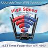 TRENDnet AC1900 High Power Dual Band Wireless USB Adapter, TEW-809UB, Stream 4K HD Video, Windows-Mac OS Compatible, NDAA & TAA Compliant, Increase Your Coverage, Detachable High Gain Antennas, Black view 4