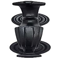 Adonai Hardware Ahisamach Antique Iron Door Knocker (Black Powder Coated)