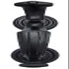 Adonai Hardware Ahisamach Antique Iron Door Knocker (Black Powder Coated) view 1