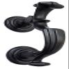 Adonai Hardware Ahisamach Antique Iron Door Knocker (Black Powder Coated) view 2