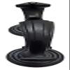 Adonai Hardware Ahisamach Antique Iron Door Knocker (Black Powder Coated) view 3