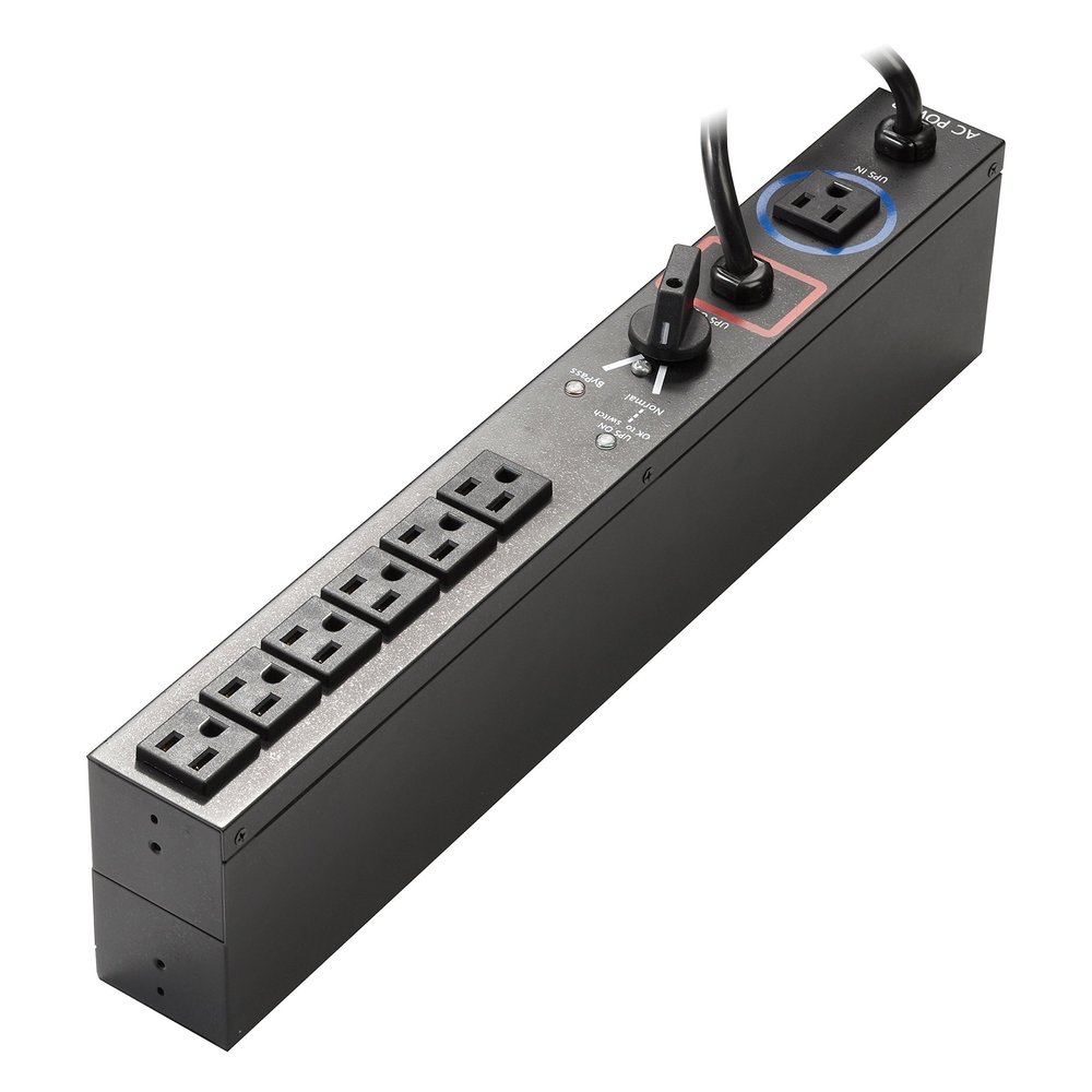 Eaton ePDU FlexPDU EHBPL2000R-PDU1U 6-Outlets PDU - 6 x NEMA 5-20R - 1.92 kVA - 1U - Horizontal Rackmount