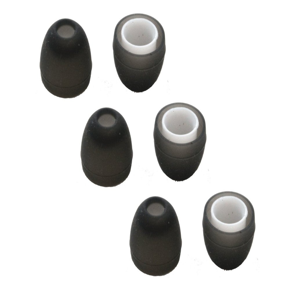 Replacement Silicone Ear Tips for Jaybird BlueBuds X, X2 Headphones. Includes 3 Pairs (Small)