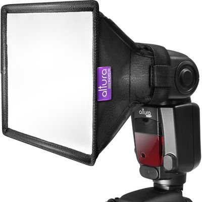 Altura Photo Flash Diffuser Light Softbox 6x5 (Universal, Collapsible with Storage Pouch) for Canon, Yongnuo and Nikon Speedlight