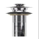 B & K Lift Plug And Drain Lavatory 1-1/4 " X 7 " Brass, Chrome Boxed