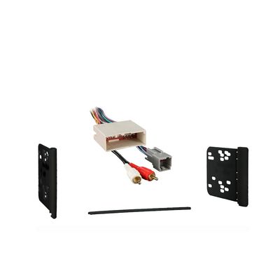 Harmony Audio Compatible with Ford Windstar 1999 2000 2001 2002 2003 Double DIN Aftermarket Stereo Harness Radio Install Dash Kit