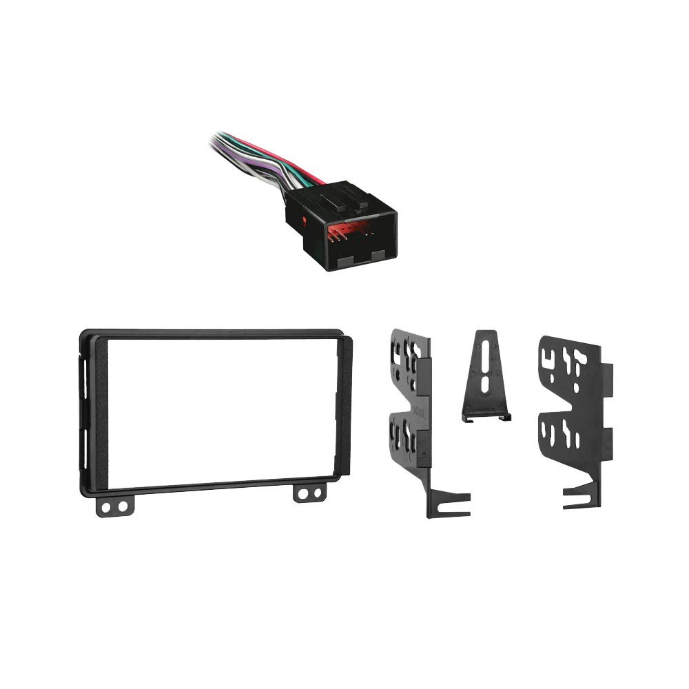 Harmony Audio Compatible with Mercury Mountaineer 2004 2005 Audiophile Sys Without Sub Double DIN Radio Harness Dash Kit