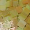 1/2" Light Green Stained Glass Mosaic Tiles view 1