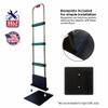 New RF 8.2Mhz Retail Store Security System EAS Antenna Antishoplifting W/Baseplate Checkpoint Compatible - Made in USA view 2