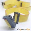 Connectors Pro 5-Pack IDC 2x8 16P 2.54mm Female Connector 15cm 6 Inches Yellow Flat Ribbon Cable, Double Rows 16 Pins 0.1 Pitch FC F/F (16P-15cm-5PK) view 4