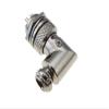 HQ 2 Contacts 2-Pin Aviation Plug Socket - M16 - Right-Angle view 1