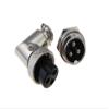 HQ 2 Contacts 2-Pin Aviation Plug Socket - M16 - Right-Angle view 2