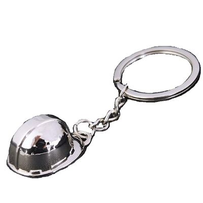 RDD 3D Metal Hard hat helmet Builder Construction Safety Hat keychain novelty gift