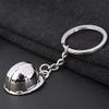 RDD 3D Metal Hard hat helmet Builder Construction Safety Hat keychain novelty gift view 2