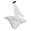 M&T Displays 360 Degree Rotating Mini Tablet Holder Stand  White ABS Plastic Desktop Mount, Supports Landscape and Portrait, Soft Protective Case, Adjustable Width 5.435.51 Inch, Travel Friendly view 4