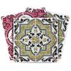 Authentic Tile Stickers by Mi Alma 24 PC Set Spanish Design Wall Tile Decal Perfect for Kitchen Backsplash or Bathroom Tiles Vinyl Art Easy to Install Peel and Stick (6x6 Inch, Rosy Green H219) view 1