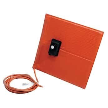 BriskHeat SRL06121ADJB Silicone Heating Blanket with Controller, for Metals, 6x12" , 120 V, 180 W