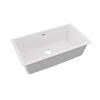 Elkay Quartz Classic ELGRU13322WH0 White Single Bowl Undermount Sink view 3