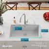 Elkay Quartz Classic ELGRU13322WH0 White Single Bowl Undermount Sink view 4