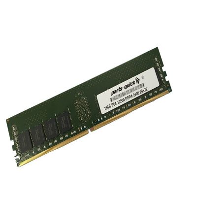 parts-quick 16GB Memory for Supermicro X10DRD-LTP Motherboard DDR4 PC4-2400 Registered DIMM RAM
