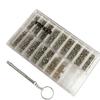 VAPKER 1000pcs Micro Eyeglass Sunglass Repair Screws, Nuts Assortment Stainless Steel Screws for Spectacles Watch with (Screwdriver) view 2