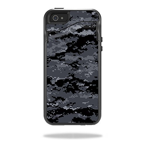 MightySkins Protective Vinyl Skin Decal Compatible with OtterBox Commuter Wallet iPhone 5/5S Case wrap Cover Sticker Skins Digital Camo