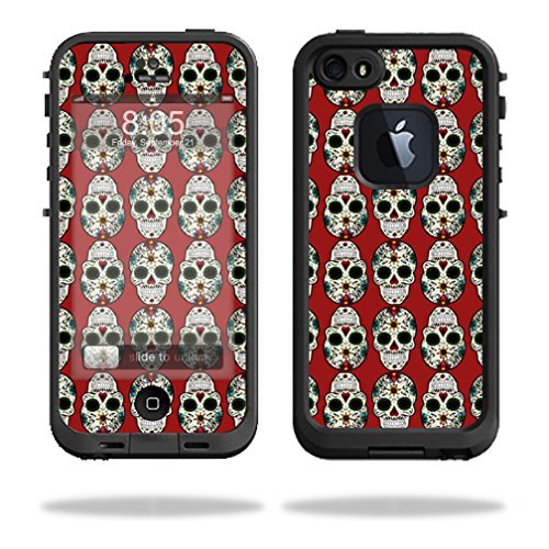 MightySkins Skin Compatible with Lifeproof iPhone 5s case - Sugar Skull | Protective, Durable, and Unique Vinyl Decal wrap Cover | Easy to Apply, Remove, and Change Styles | Made in The USA