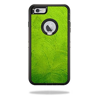 MightySkins Skin Compatible With OtterBox Defender iPhone 6 Plus / 6s PLUS - Green Cement | Protective, Durable, and Unique Vinyl Decal wrap cover | Easy To Apply, Remove, and Change Styles | Made in the USA