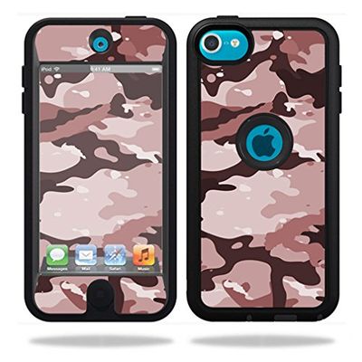 MightySkins Skin Compatible with OtterBox Defender iPod Touch 5G Case wrap Cover Sticker Skins Brown Camo