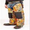 Hunting Chaps- Integrated Knee Pad, True Timber Camo Pattern, Oversized 3/4" Thick Foam Pad with Ballistic Nylon Cap (True Timber- MC2 Blaze, L/XL; 27" Thigh) view 1