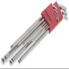 Bondhus 77099 Stubby Double Ball End L-Wrench Set with BriteGuard Finish and Extra Long Arm, 9 Piece view 2