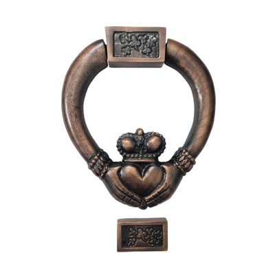 Adonai Hardware "Darah Brass Decorative Door Knocker (Antique Copper)