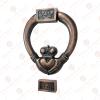 Adonai Hardware "Darah Brass Decorative Door Knocker (Antique Copper) view 2