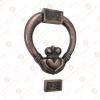 Adonai Hardware "Darah Brass Decorative Door Knocker (Antique Copper) view 3
