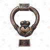 Adonai Hardware "Darah Brass Decorative Door Knocker (Antique Copper) view 4