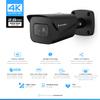 Amcrest 2-Pack UltraHD 4K (8MP) Bullet POE IP Camera, 3840x2160, 98ft NightVision, 2.8mm Lens, IP67 Weatherproof, 125 FOV, Supports up to 256GB MicroSD Recording, Black (2PACK-IP8M-2496EB-V2) view 2