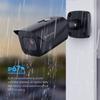 Amcrest 2-Pack UltraHD 4K (8MP) Bullet POE IP Camera, 3840x2160, 98ft NightVision, 2.8mm Lens, IP67 Weatherproof, 125 FOV, Supports up to 256GB MicroSD Recording, Black (2PACK-IP8M-2496EB-V2) view 4