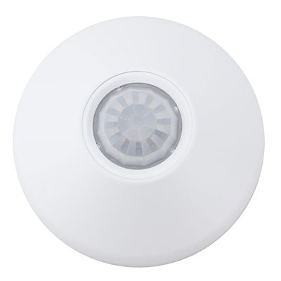 Acuity Controls NCM PDT 9 RJB nLight Low Voltage Ceiling Mount Sensor, Passive Dual Technology, Small Motion/Standard Range 360 Lens, Rear RJ-45 Ports, White