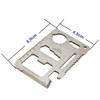 Multi-functional Survival Card pocket tool 11 in 1 view 3