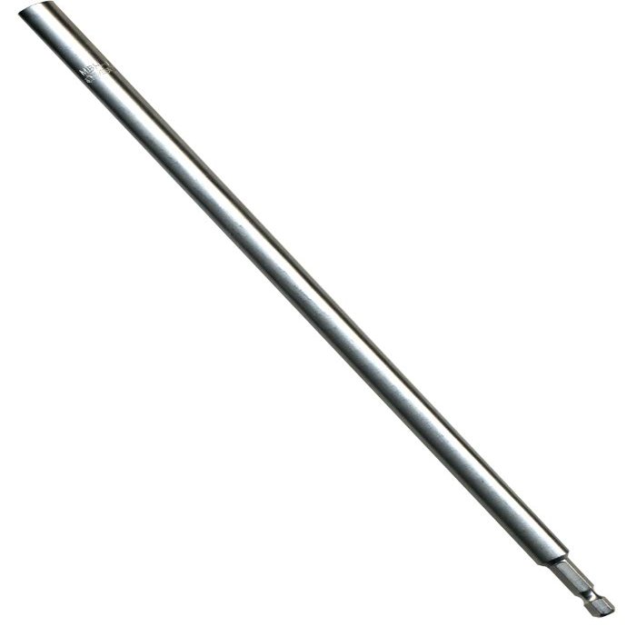 Mag Bit Holder 1pc Stainless w/C-Ring x 12"