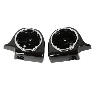 TCMT Speaker Pods Box Boxes 6.5" Fits For Harley Touring Lower Vented Leg Fairings Road King Street Glide Electra Glide Ultra-Classic 1983-2013