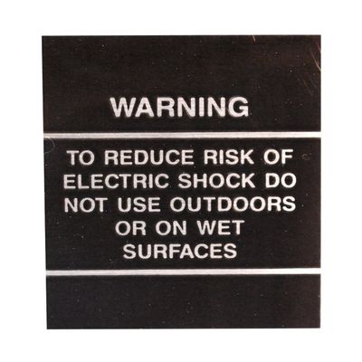 Kirby Scuff Plate Label Grey
