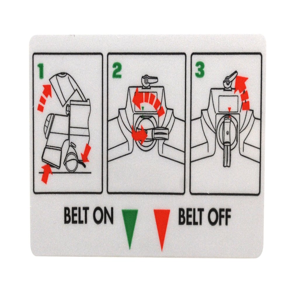 Kirby Label - Belt Lifter Instruction
