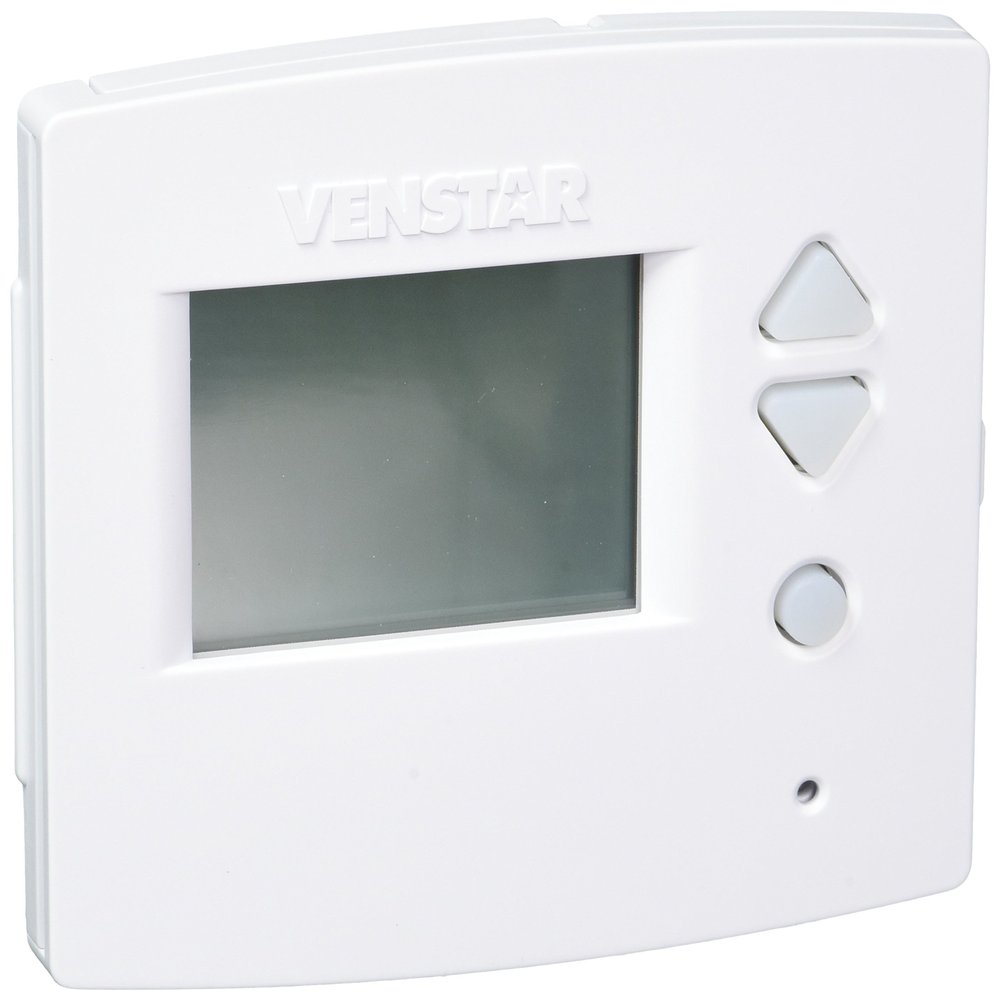 Venstar T3700 Residential Voyager WiFi Ready Thermostat - Works W/Alexa When WiFi Module Installed, White, 6.3 x 5 x2.3
