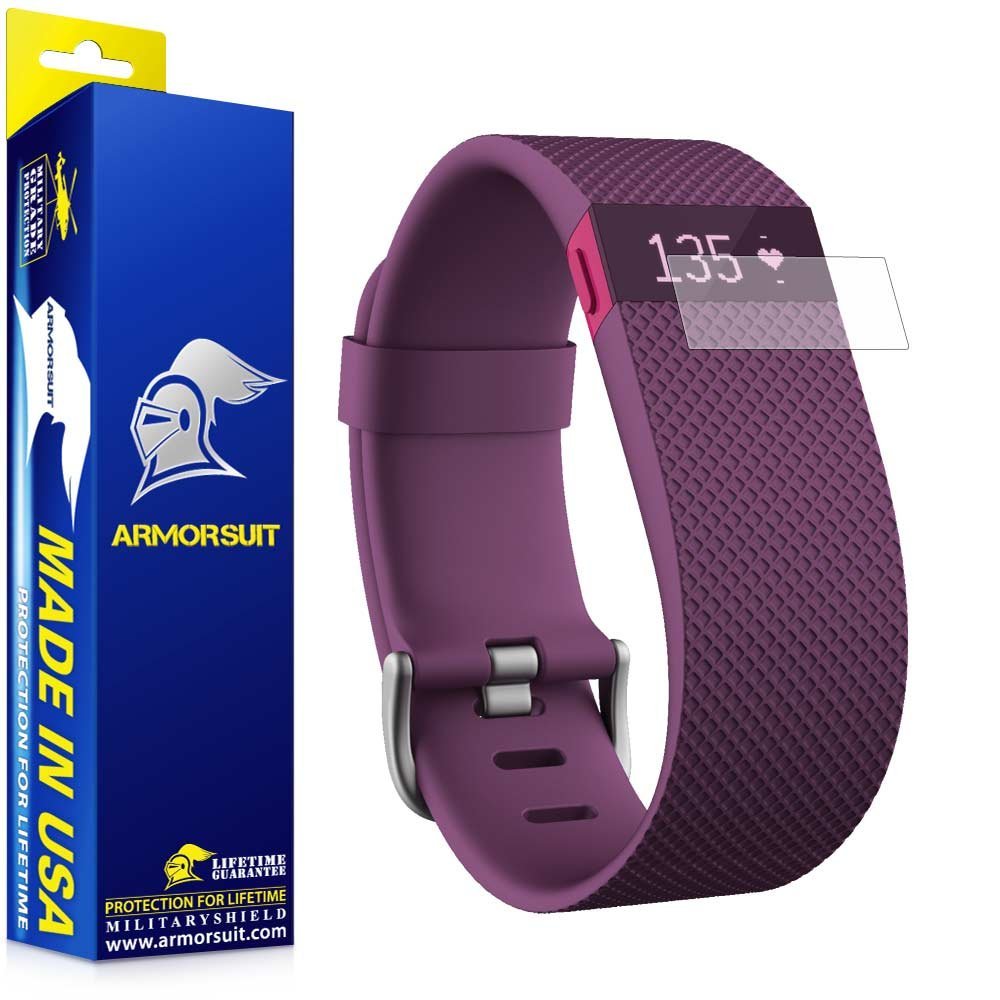 ArmorSuit 6 Pack for Fitbit Charge/Charge HR Anti-Glare Screen Protector MilitaryShield Matte Film - Made in The USA